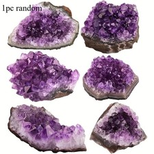 Raw Amethyst Crystal Cluster
