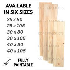 Solid Pine Shelf Board