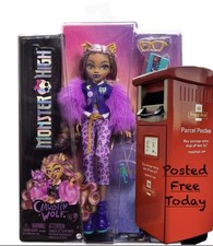 Monster High Clawdeen Wolf Core Doll with Pet Dog Crescent and Accessories
