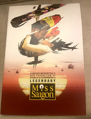 Miss saigon theatre programme - miss,
