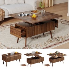 Lift Top Coffee Table w/Hidden