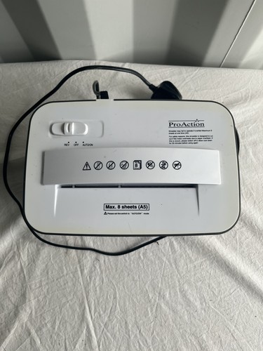 Proaction paper shredder a5 - proaction, 8
