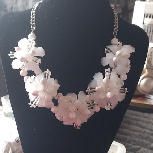 Silver plated statement - plated,