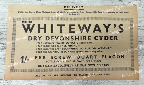 Whiteway dry devonshire - dry,