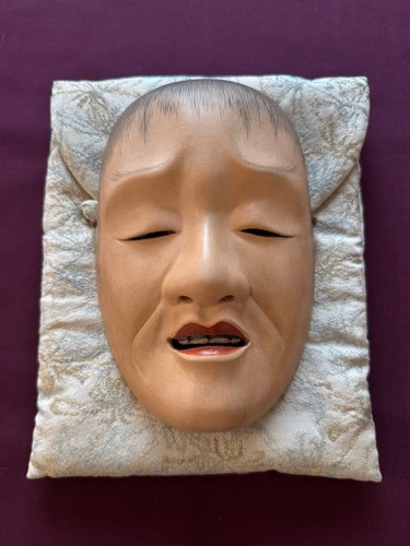 Japanese noh mask yoroboshi - japanese,