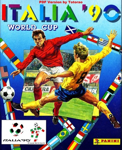 Panini world cup - cup, 1990