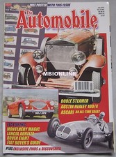 The Automobile magazine July 2000 featuring Austin Healey, Lancia, Doble, Fiat