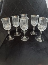 Lead Crystal Wine Glasses Set