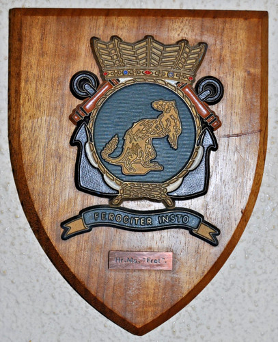 Fret plaque shield crest - hr, ms