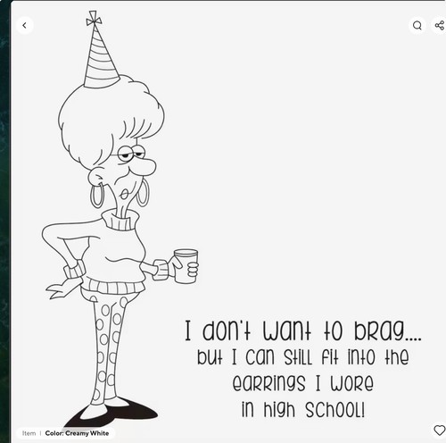 Humorous lady craft - craft, and
