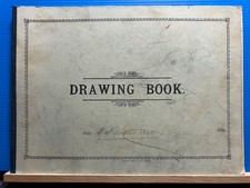 Antique 1899 pencil drawings Artist Philip Sheppard  (Some shown) 38.5cm wide