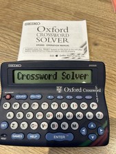 Seiko ER3500 Crossword Solver