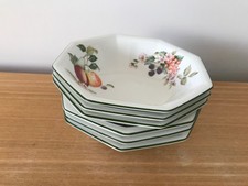 Set of 6 Johnson Brothers 16.5cm Bowls - Fresh Fruit