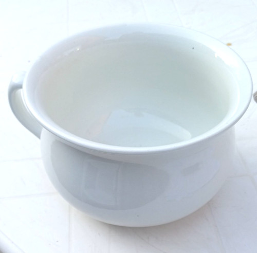 Vintage potty chamber - pot,
