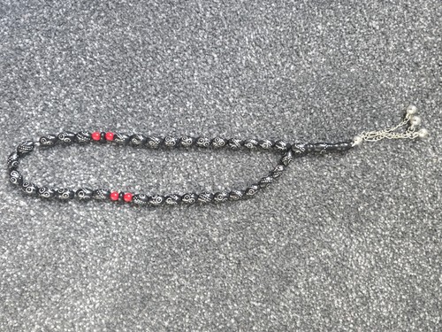 Vintage black misbaha prayer - vintage,