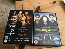 THE TWILIGHT SAGA COMPLETE COLLECTION 5 FILM MOVIE DVD SET VG CONDITION
