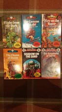 Lone Wolf Books 1, 2, 3, 4, 5 & 6, Dever and Chalk, 1st Ed. Sparrow & Beaver
