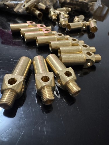 10x spare brass jet - brass,