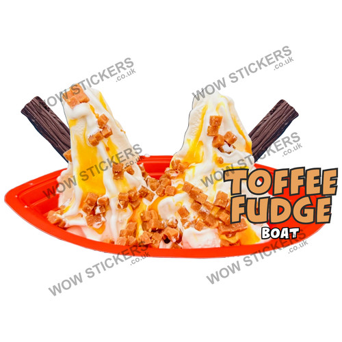 Ice cream van - , sticker