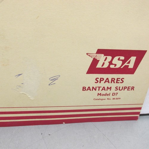 Bsa bantam super - bantam, d7
