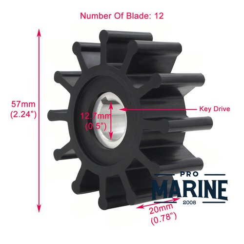 Flexible impeller kit for - flexible,