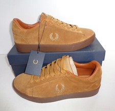 Fred Perry Ladies Leather Suede Womens Trainers Shoes Casual New RRP £80 Size 4