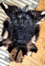 Goat hide rug - hide, 1