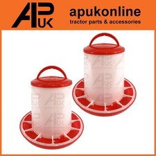 2x 3kg Seed Feeder Bowl for