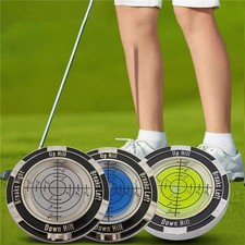 Golf Ball Marker Spirit Level Putting Alignment Aid Golf Ball Marker