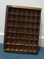 Vintage printers wooden type