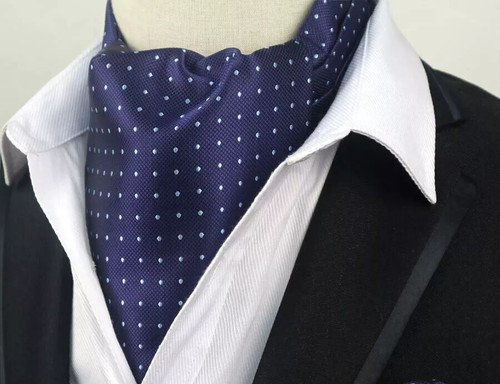 Men cravat ascot tie - cravat,