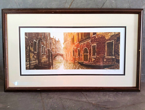 Signed numbered venice italy - venice,