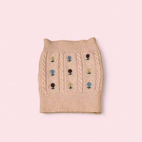 Zara pink floral - , embroidered