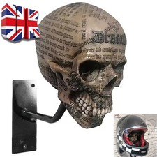 Motorcycle Helmet Holder Rack Wall Mount Hat Stand Display Rack Skull Rack Hot