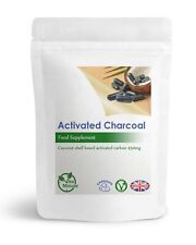 High Potency Activated Charcoal Capsules 450mg - Indigestion, Bloating - UK (V)