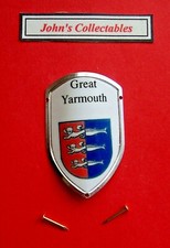 GREAT YARMOUTH WALKING / HIKING STICK BADGE  / MOUNT  LOT M NEW IN PACKET
