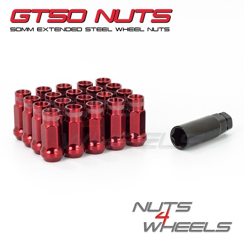 Red gt50 wheel nuts - wheel,