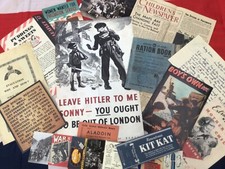 1940s ‘CHILDREN’S WAR’ World War 2 Nostalgic Wartime Memorabilia Replica Pack