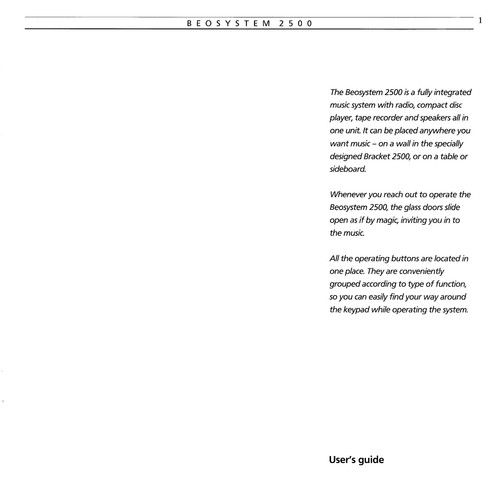 Operating instructions bang - operating,