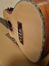 concert ukulele left hand cutaway all bound with eq and tuner