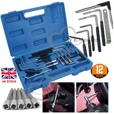 12x Air Bag /Airbag Removal Tool Kit Steering Wheel Remover for Bmw / Audi / vw