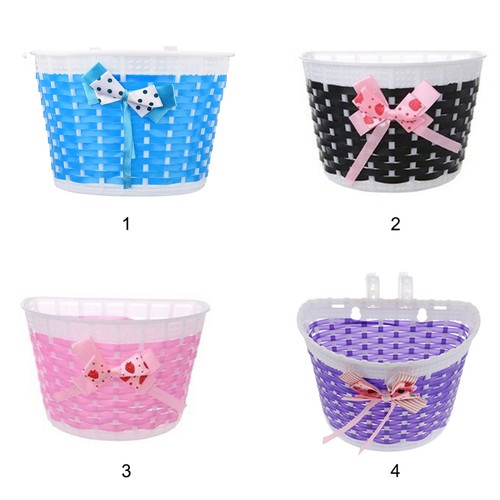 Kids bike basket - bike, woven