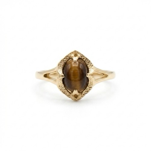 9ct yellow gold tigers - yellow,