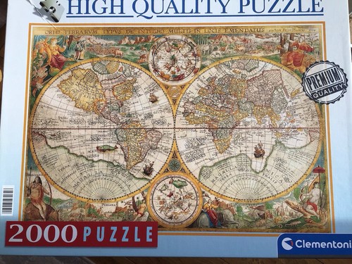 Clementoni old world map - clementoni,