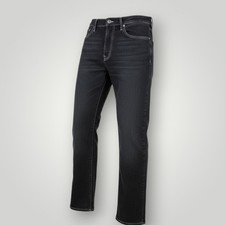 Oxford Original Approved Armourlite AA Black Denim Motorcycle Jeans 36W/30L VGC 