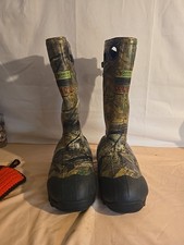 *RARE* Guide Gear Size 7 Camo Insulated Ankle Fit Rubber Boots 2,400 Gram