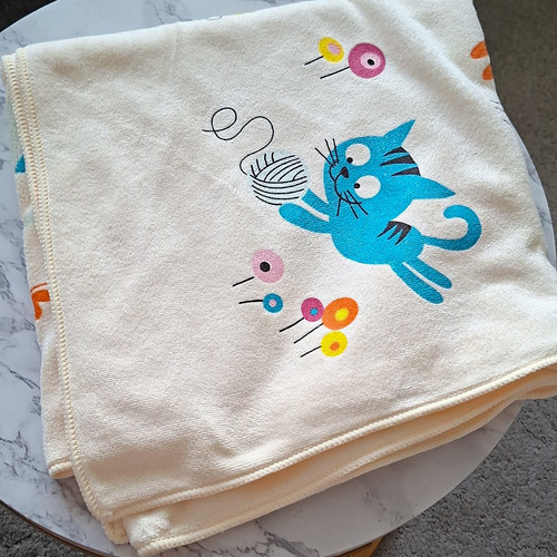 Cotton bath towel - cotton,