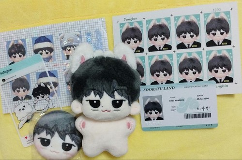 Txt soobin plush toy 4inch - soobin,