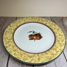 Royal Doulton Everyday Augustine 8 Inch Fruit Pattern Side Bread Cake Plates