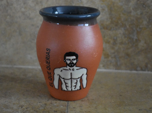 Bearded gay shirtless six pack - bearded,